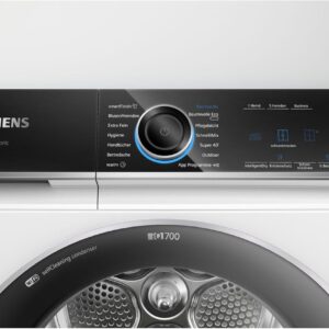 Siemens WQ46B2C40 iQ700 Sèche-linge intelligent à pompe à chaleur 9 kg VarioSpeed Condensateur autonettoyant